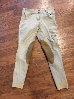 Tredstep Solo Beige Knee Patch Breeches
